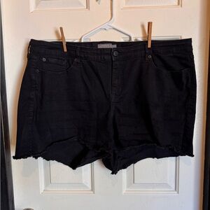 Torrid Black Jean Shorts